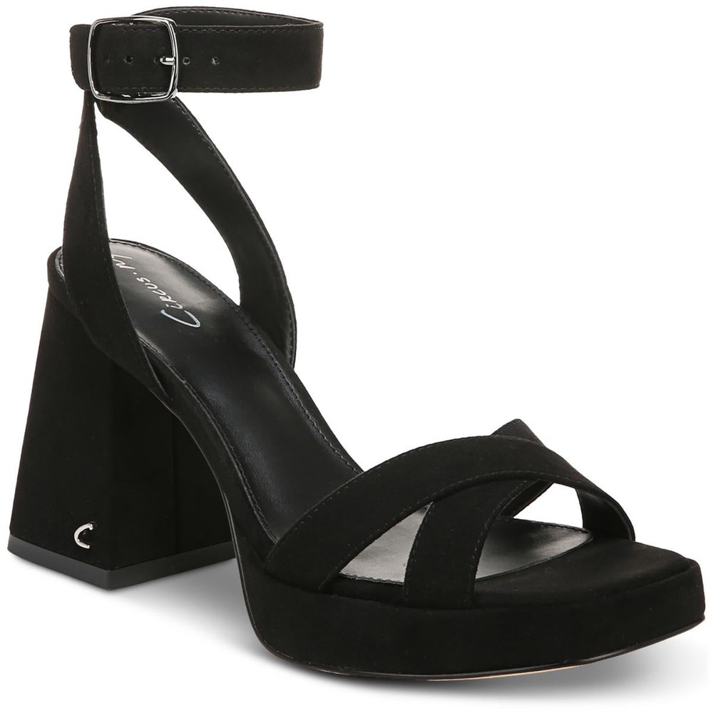 Kaitlyn Buckle Ankle Strap Heels
