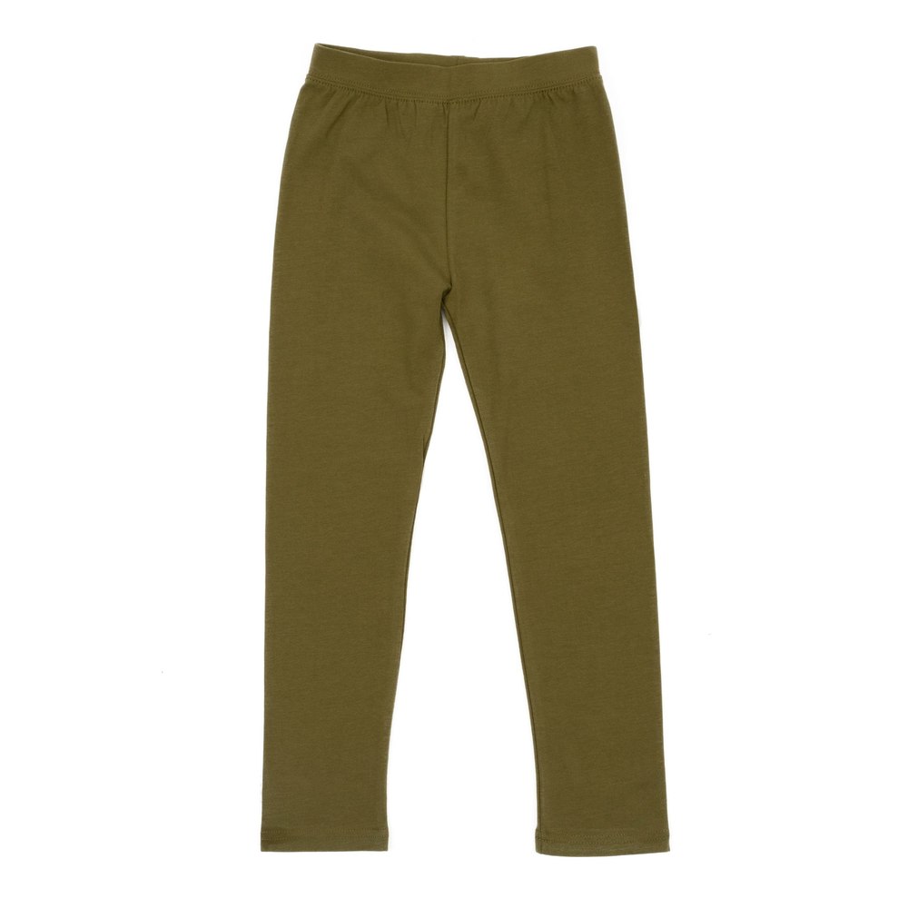 Girls Legging Boho Solid Color