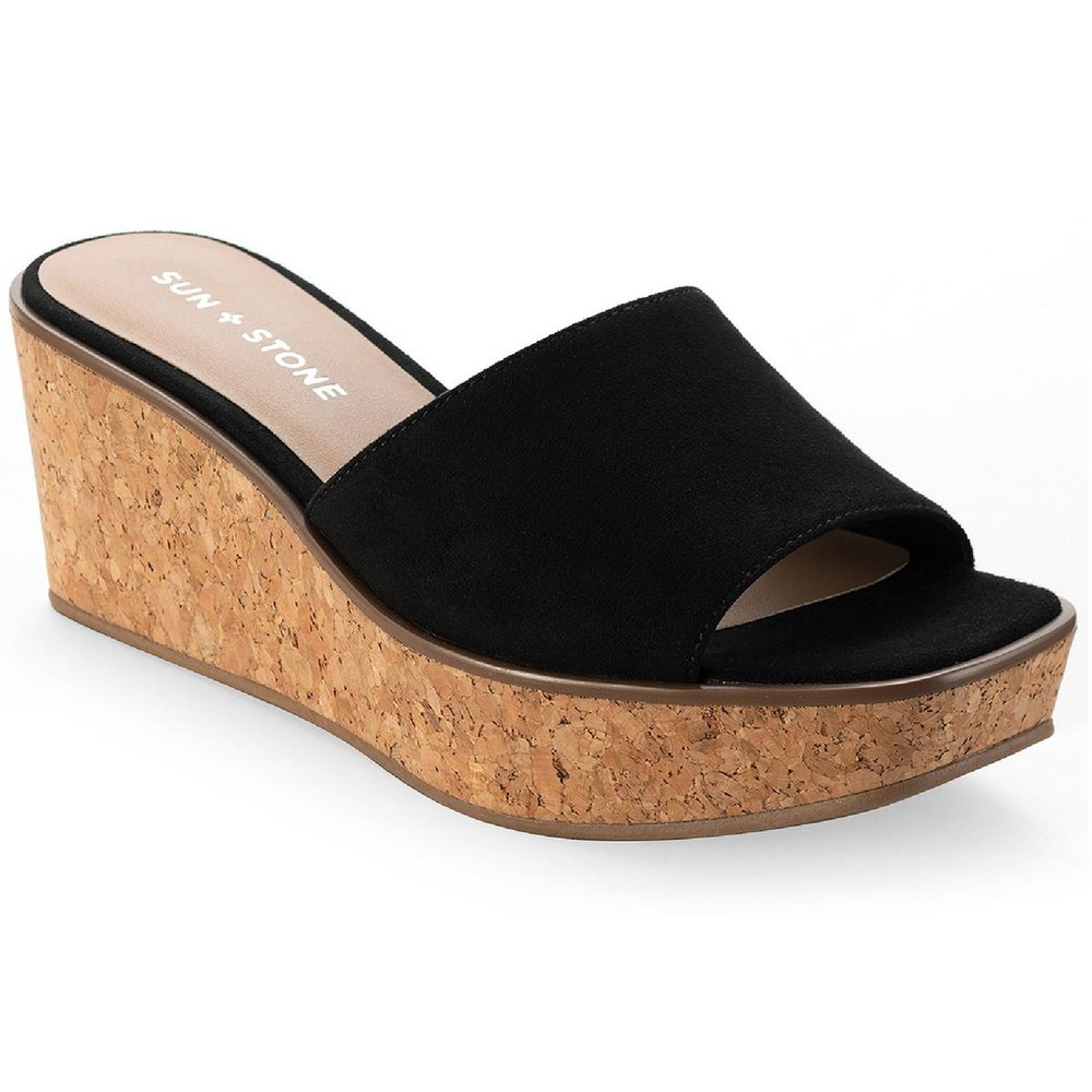 Charlottee Slip On Dressy Wedge Sandals