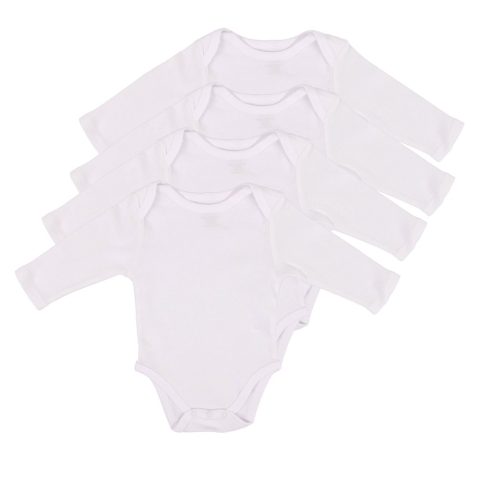 Baby Four Pack Long Sleeve Bodysuit 7195401355324