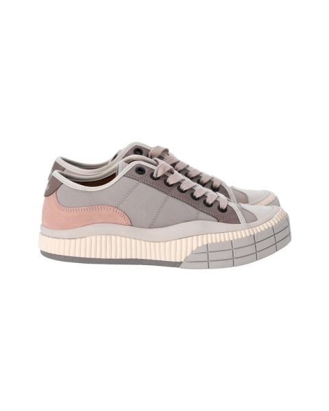 Chloe Clint Sneakers in Grey Nylon 7766484353084