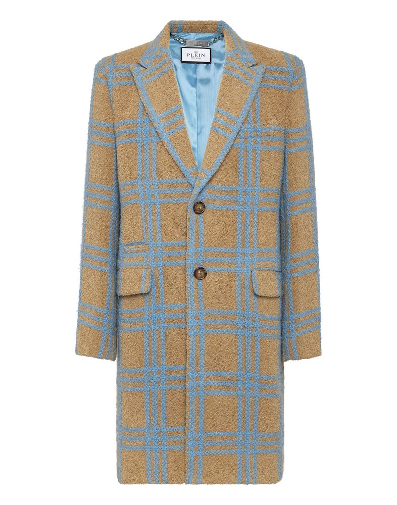 Alpaca Wool Long Coat 7676510437436