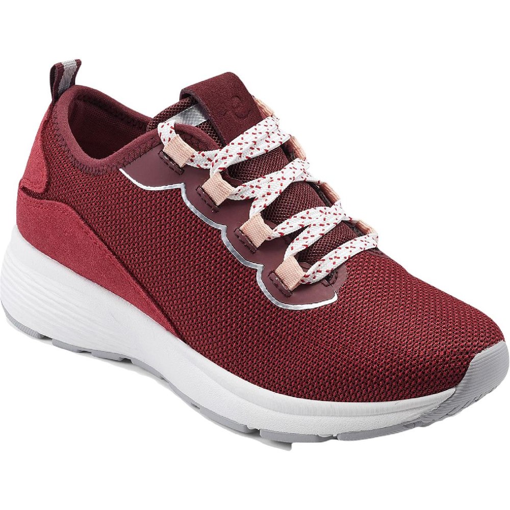 Skip 2 Knit Lace up Cushioned Walking Sneaker