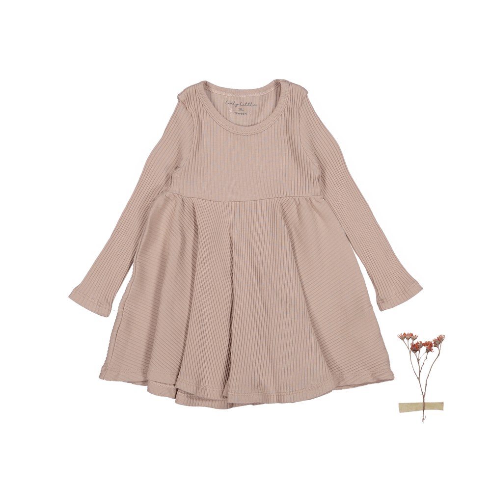 The Long Sleeve Dress – Mauve