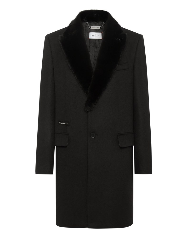 Coat Long Gothic Plein 7676513878076