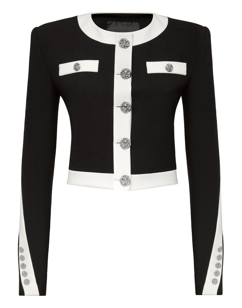Cady Black and White Jacket 7676516630588