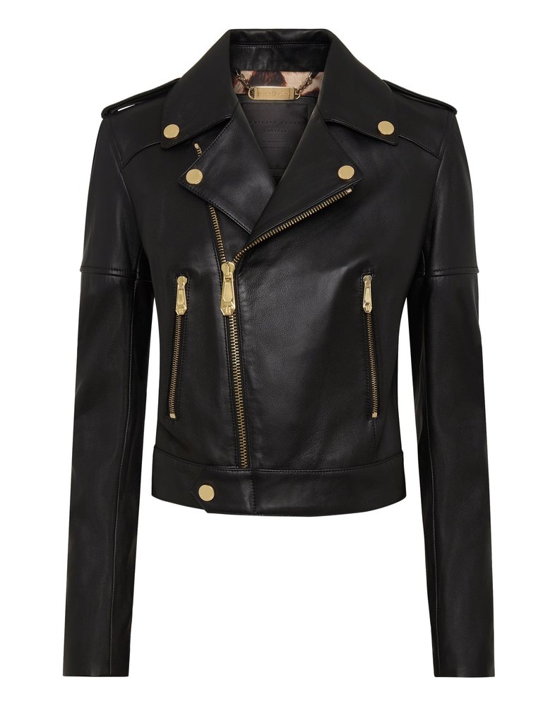 Leather Biker Jacket 7676524527676