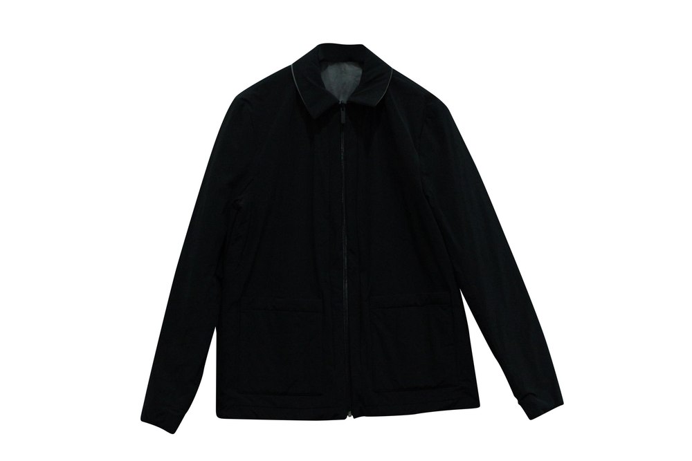 Theory Reversible Jacket in Black Polyester 7766514761788