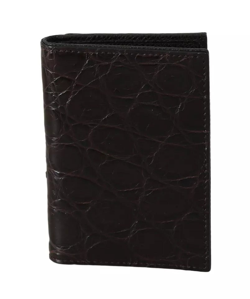 Dolce & Gabbana 100% Caiman Mens Cardholder Case Cover Men’s Wallet 7676547104828