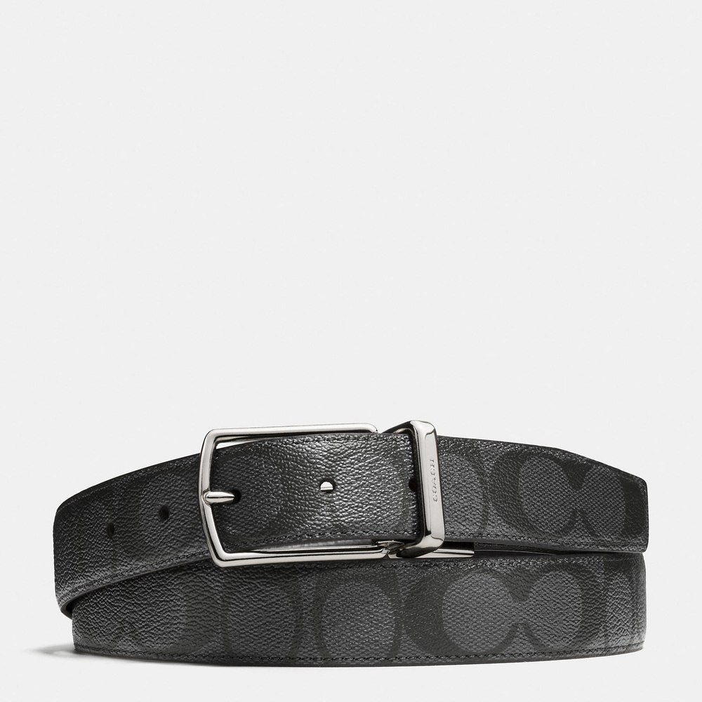 Coach Outlet Harness Buckle Cut To Size Reversible Belt, 30 Mm