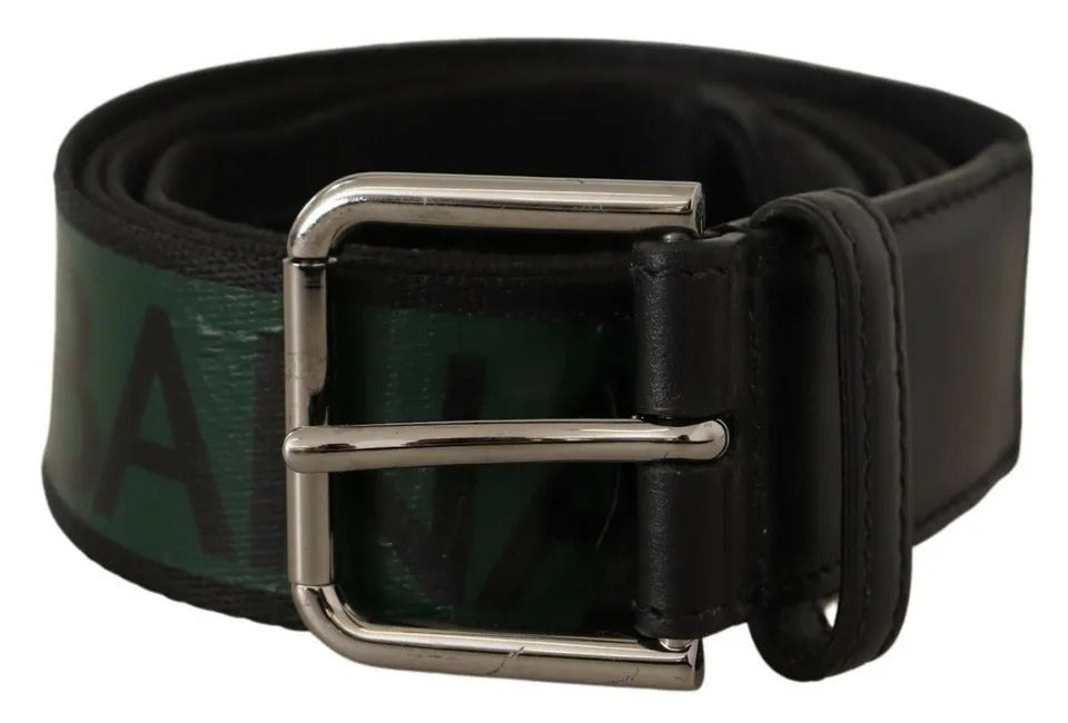 Dolce & Gabbana Logo Print Cintura Buckle Men’s Belt 7676551528508