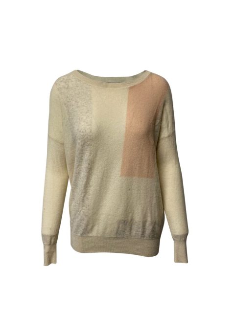 Vince Colorbock Sweater in Beige Cashmere 7766527967292