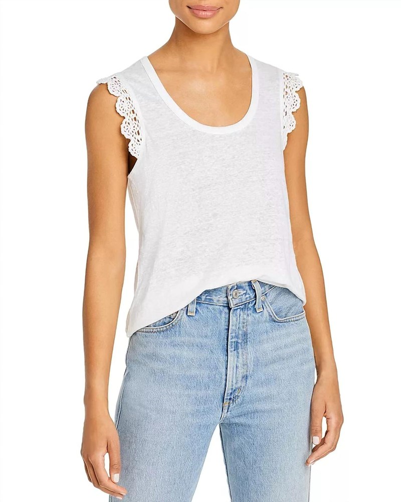 Chrissy Tank In White