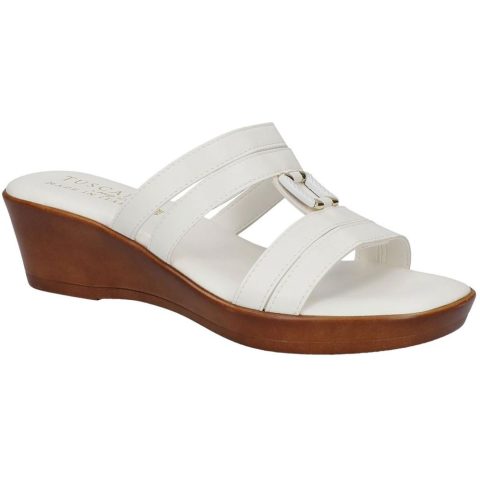 Anzola Leather Embellished Mule Sandals