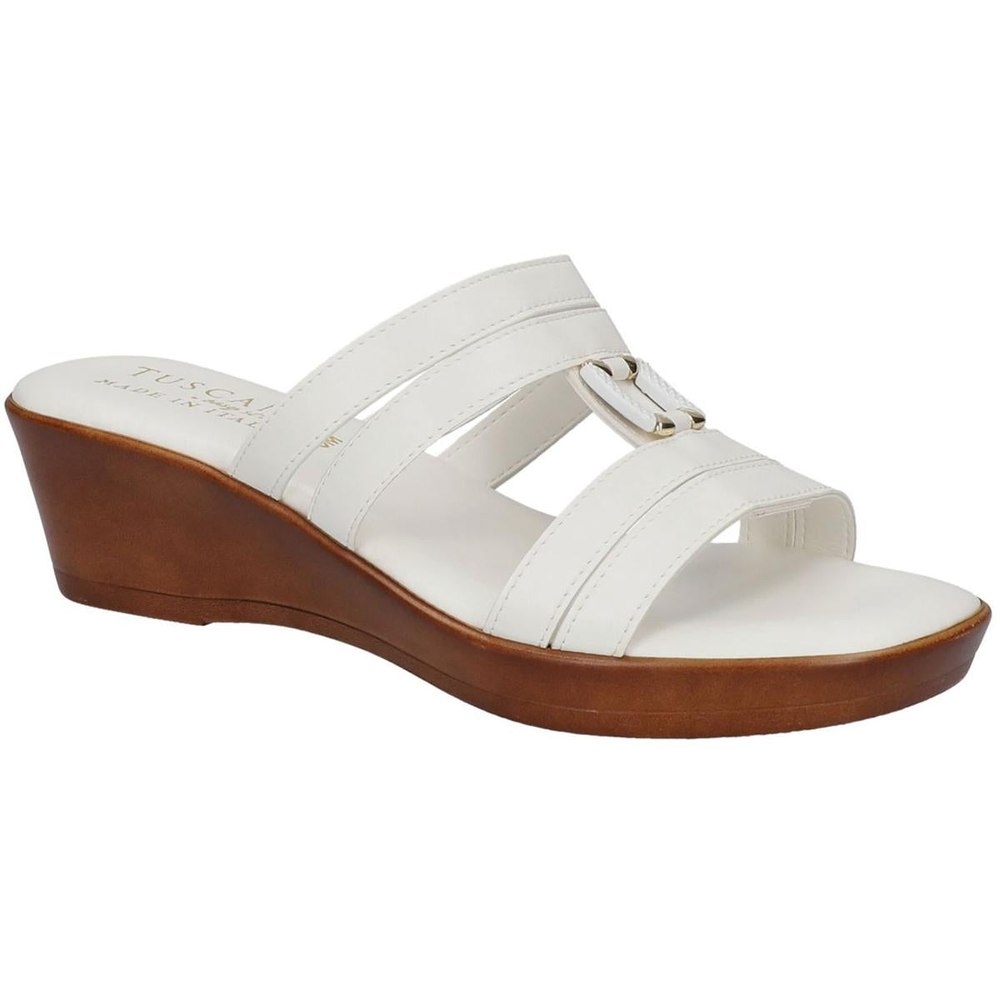 Anzola Leather Embellished Mule Sandals