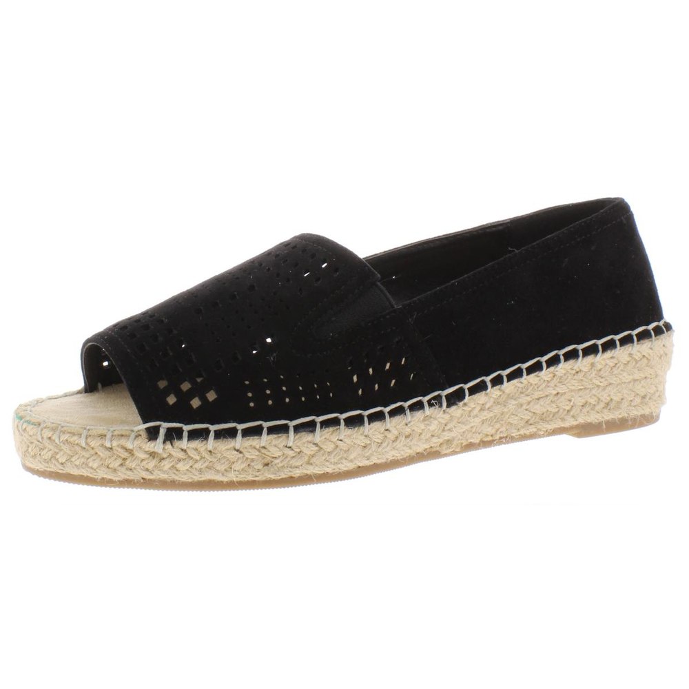 Cora Suede Slip On Wedge Sandals