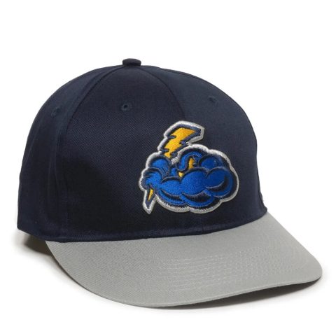 Outdoor Cap Trenton Thunder™ MiLB® Replica Structured Solid Back Hat (MIN-253)
