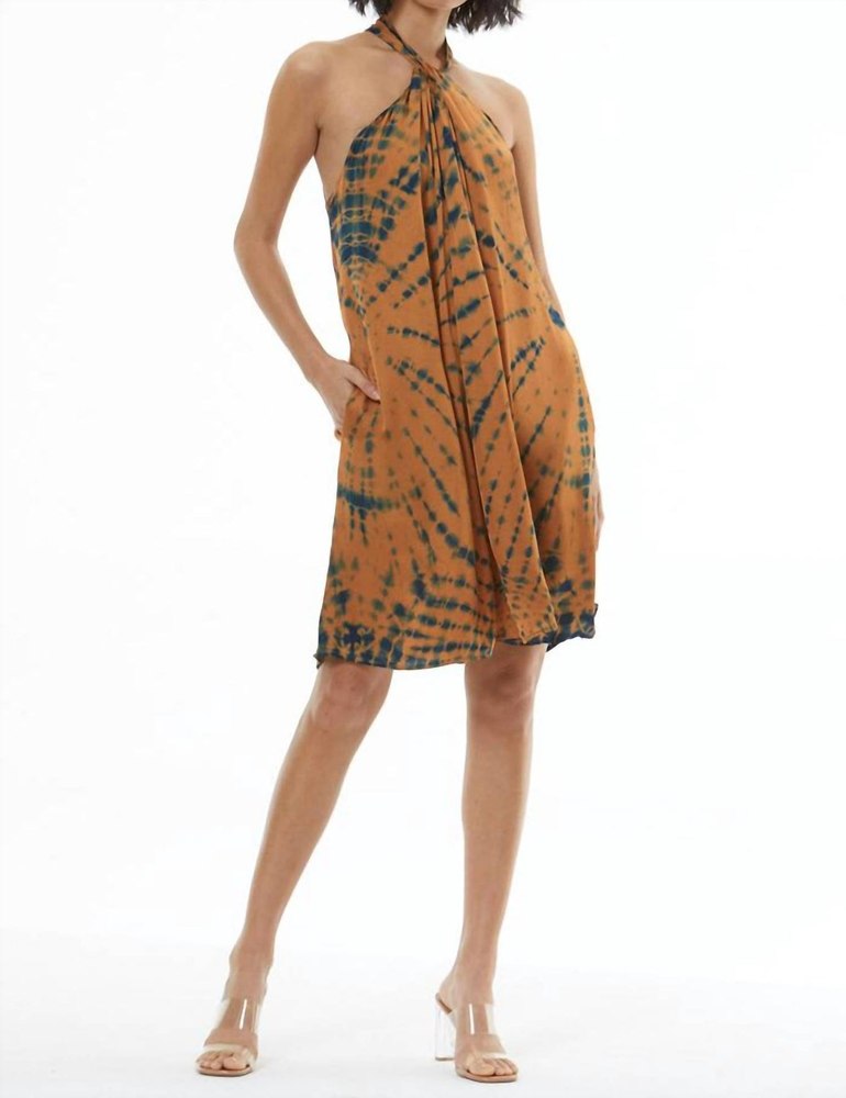 Grady Dress In Ocean Tigers Eye
