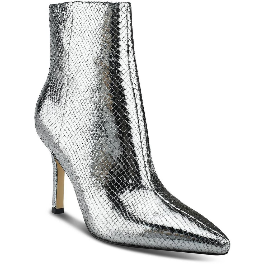 KENDRY2 Leather Zipper Ankle Boots