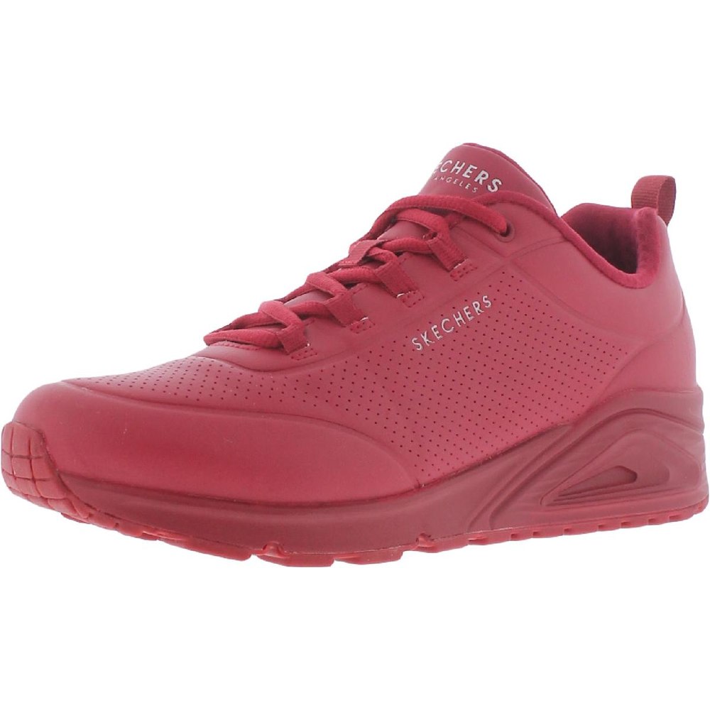 Linked Core Faux Leather Lifestyle Casual and Fashion Sneakers