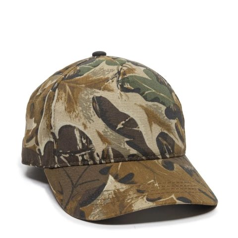 Outdoor Cap 501PC Structured Solid Back Hat