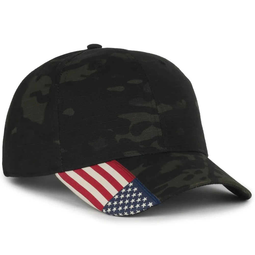 Outdoor Cap CWF-405 Multicam Structured Solid Back Hat