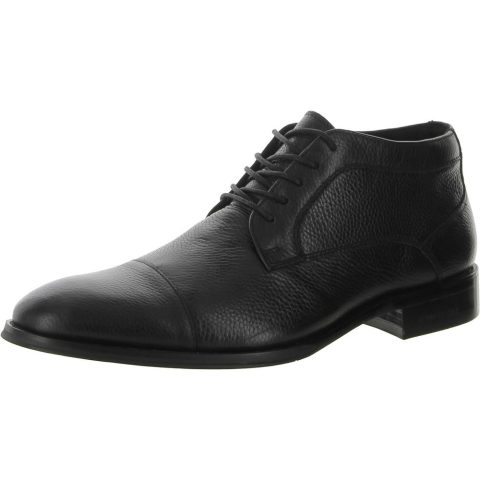 Tully Leather Comfort Ankle Boots