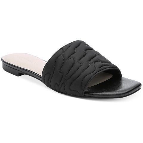 Club 2.0 Leather Quilted Slide Sandals