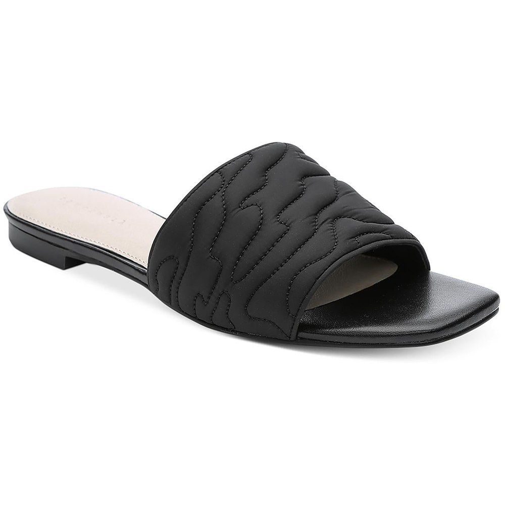 Club 2.0 Leather Quilted Slide Sandals