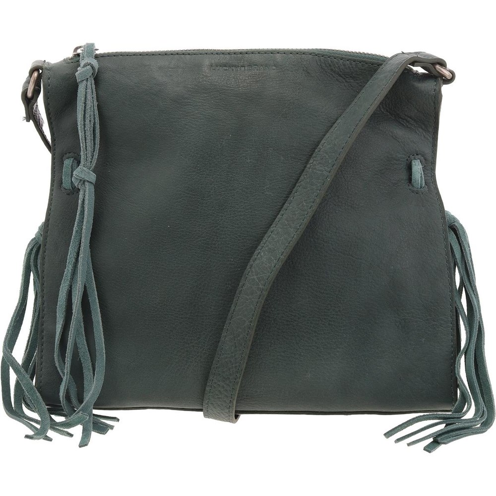 Erma Tassel Leather Crossbody Handbag