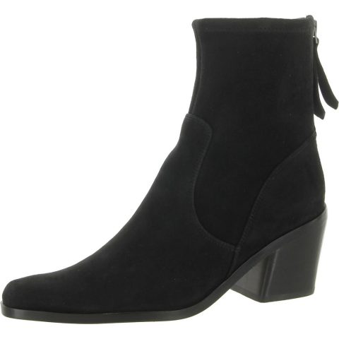 Bex Block Heel Stacked Heel Ankle Boots