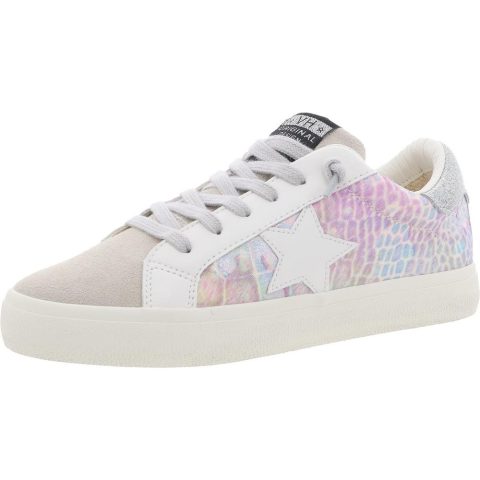 DARIA Mixed Media Leather Casual And Fashion Sneakers