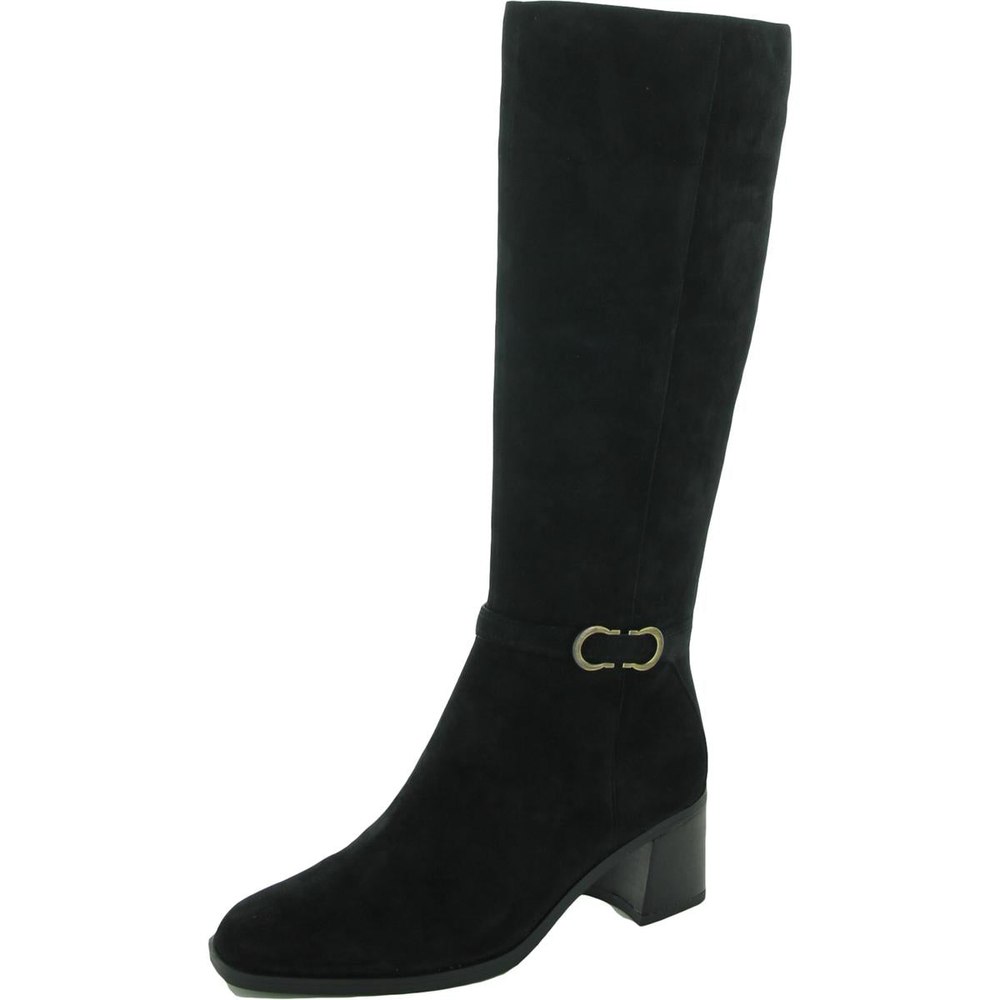Sterling Zipper Knee-High Boots