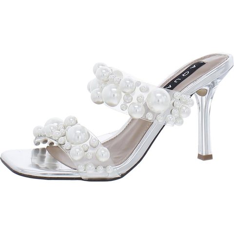 AQDAZEL Slip On Dressy Heels
