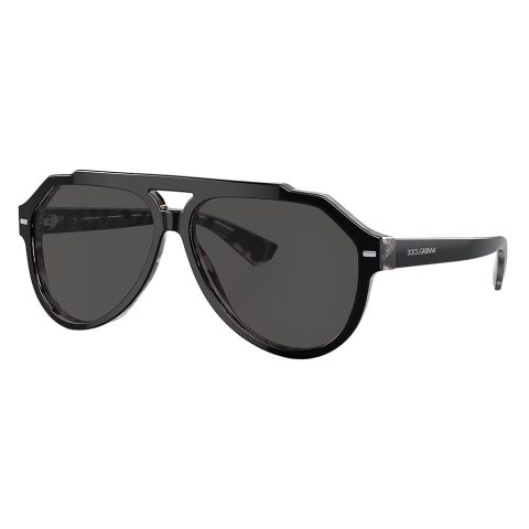 Dolce & Gabbana DG 4452 340387 60mm Unisex Aviator Sunglasses