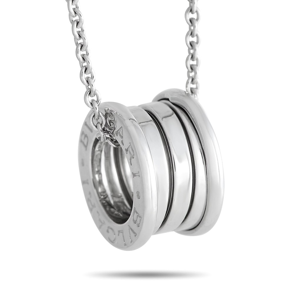 Bvlgari B.Zero1 18K White Gold Necklace BV07-030724