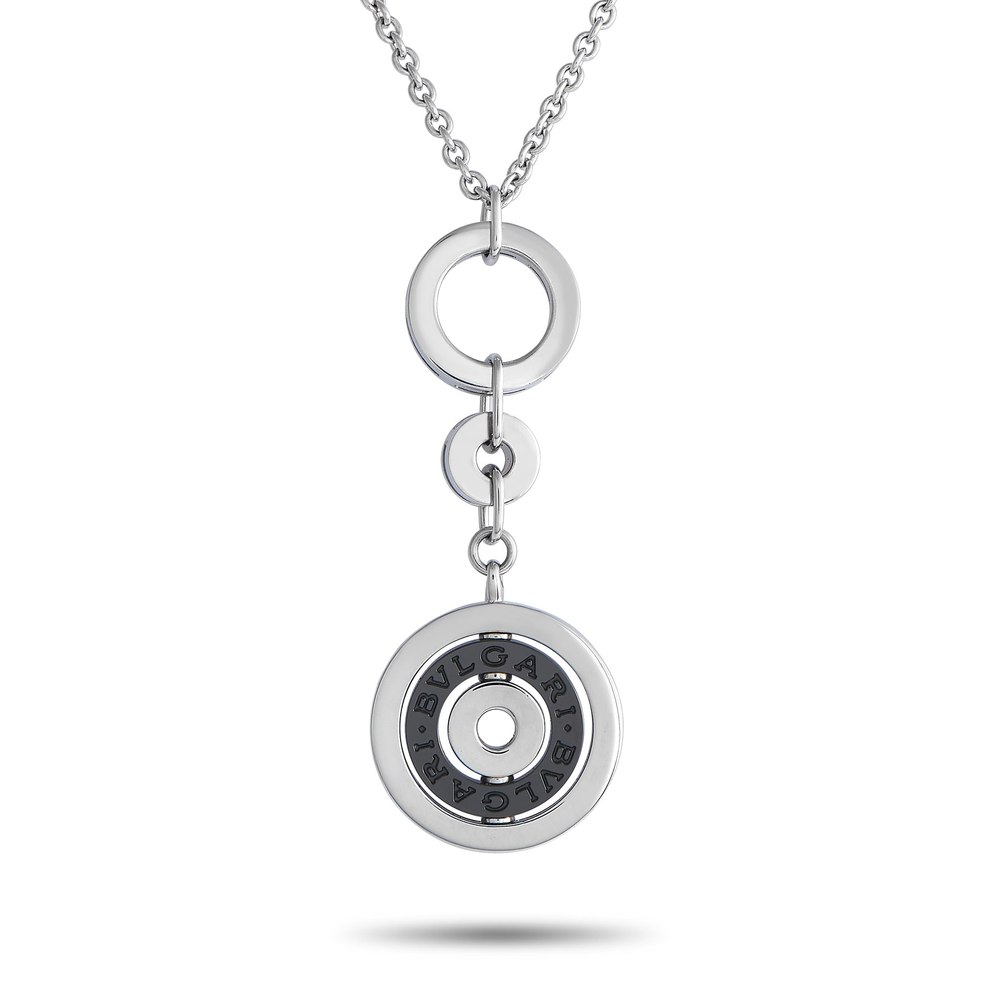 Bvlgari Astrale Cerchi 18K White Gold Necklace BV08-030724