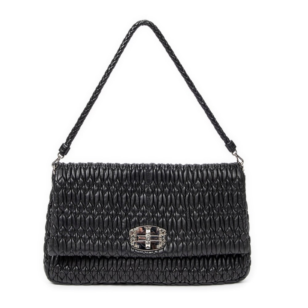 Medium Crystal Flap Clutch 7832583700540