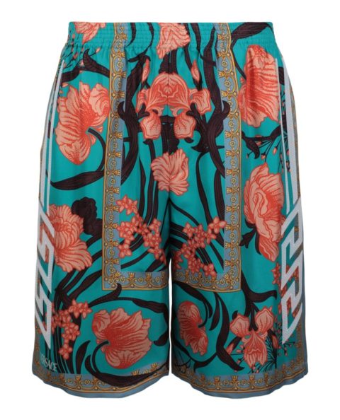 Acid Bouquet Print Shorts 7703595352124