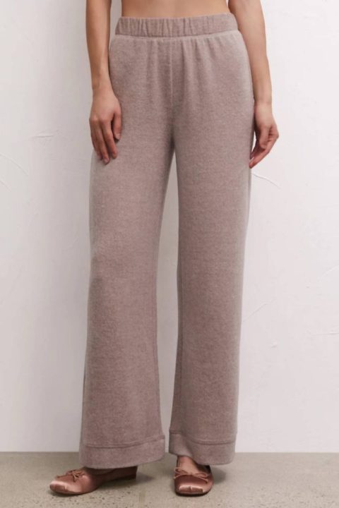 Tessa Cozy Pant In Toffee