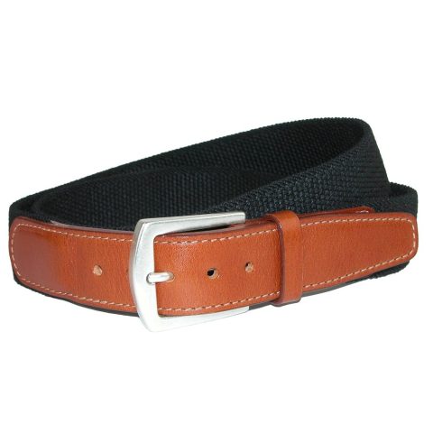 Newport Pique Cotton Woven Elastic Belt