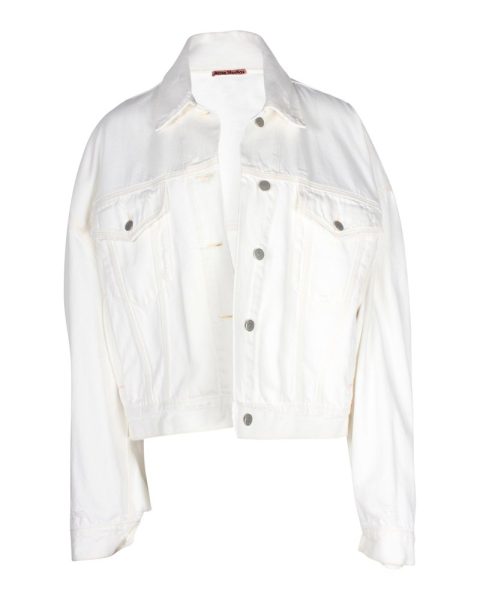 Acne Studios Denim Jacket in White Cotton 7703677501500