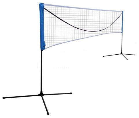 Streamdale Portable Large Volleyball Badminton Tennis Net with Carrying Bag Stand/Frame 10FT 7833107398716
