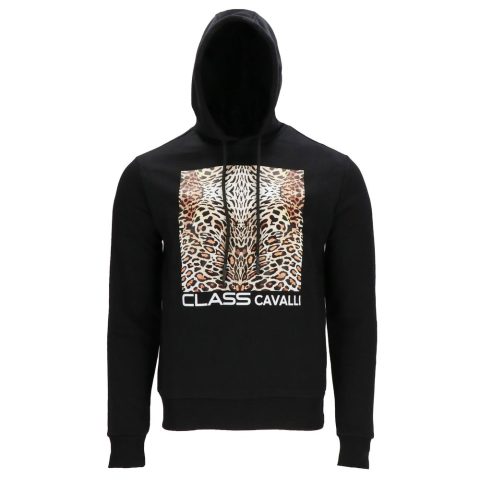 Cavalli Class Mens Black Sweatshirt 7805811130428