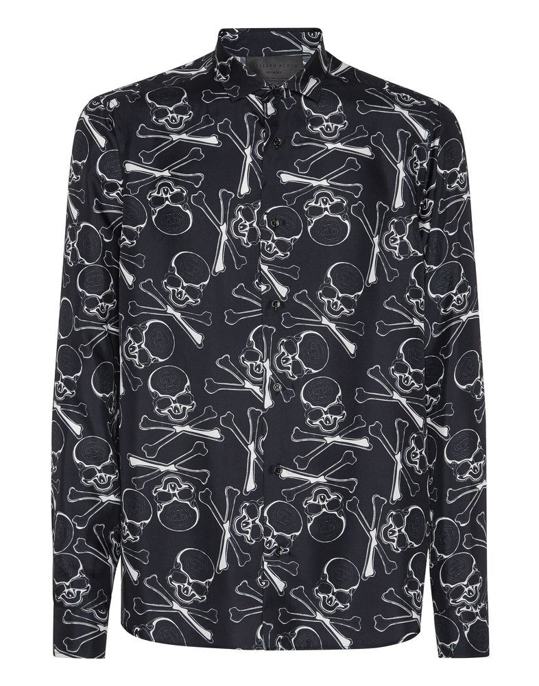 Silk Dandy Shirt Skull&Bones 7805815619644