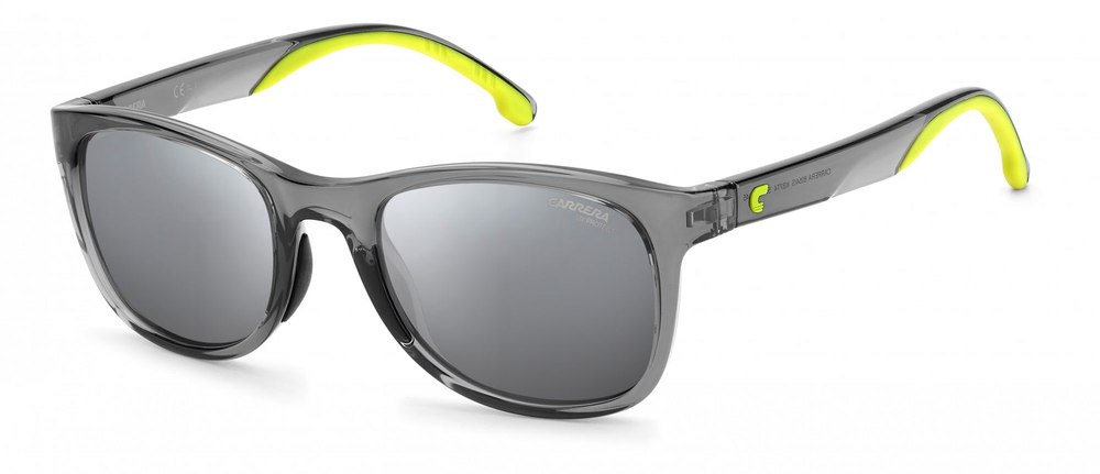 Carrera Unisex 52mm Transparent Grey Sunglasses 7805816045628