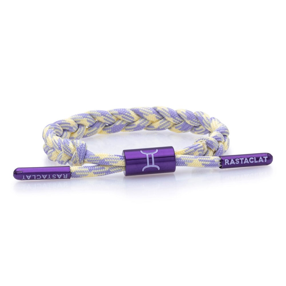 Rastaclat Original Hand Braided Zodiac (Gemini) Adjustable Bracelet