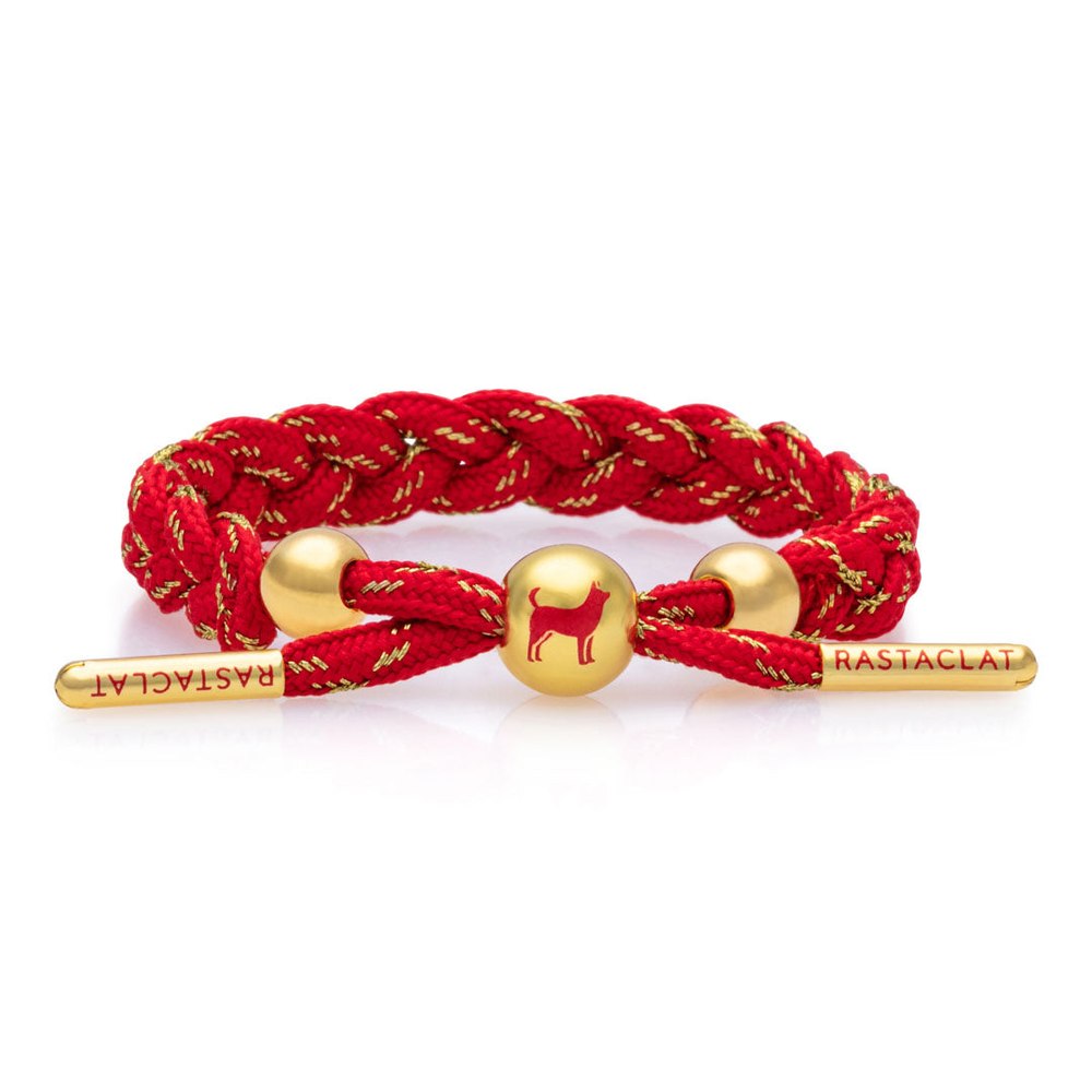 Rastaclat Original Hand Braided Lunar New Year (Dog) Adjustable Bracelet