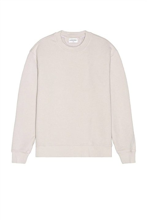 Bronx Crew Sweatshirt In Vintage White Stone