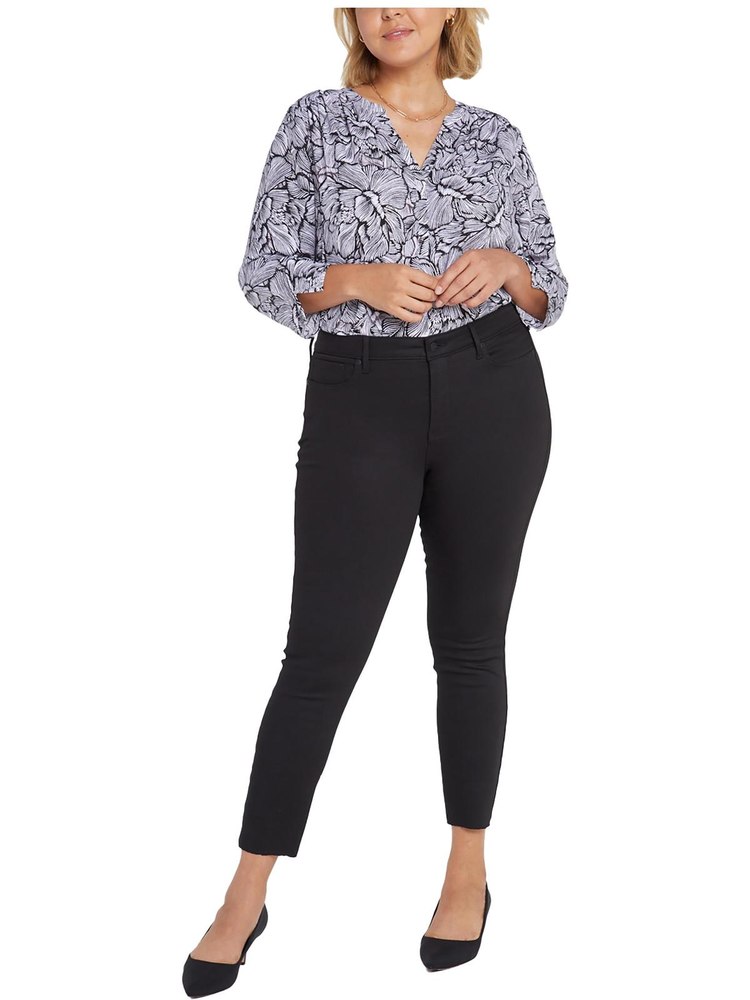 Womens High Rise Ankle Skinny Jeans